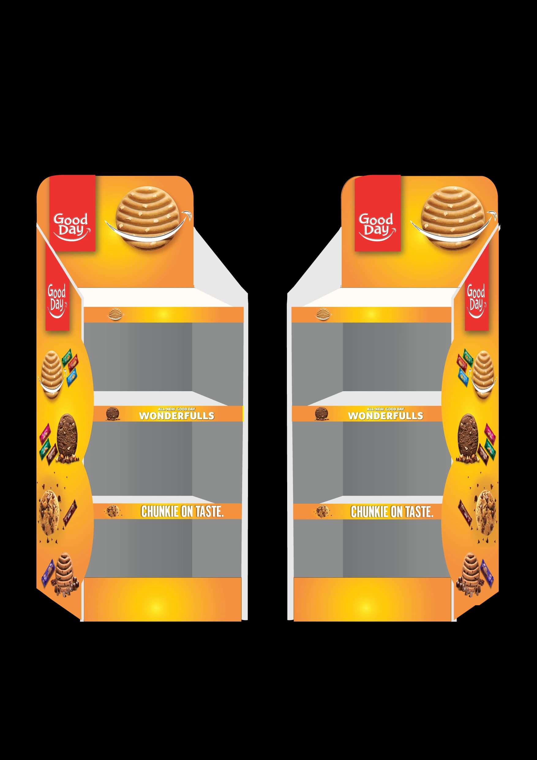 Floor standing display units
